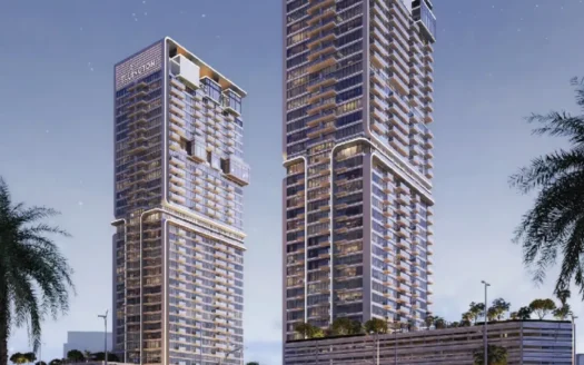 Extravagant Upper House studio by Ellington | JLT, Dubai